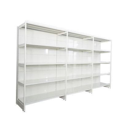 South-American Design Supermarket Display Shelves Double-Side Rack