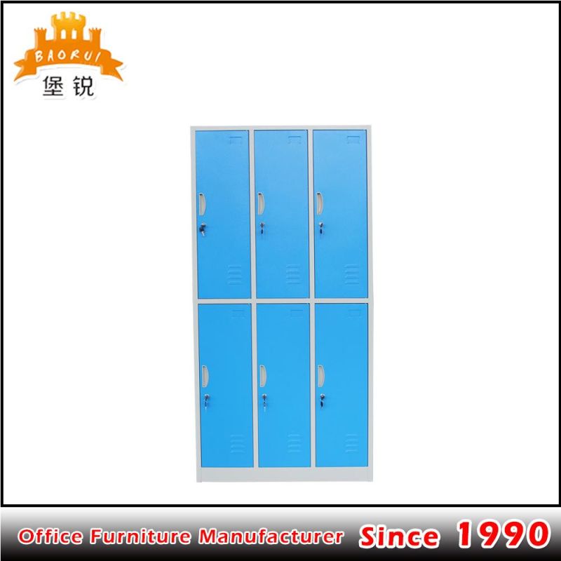 6 Door Office School Use Steel Clothes Storage Locker