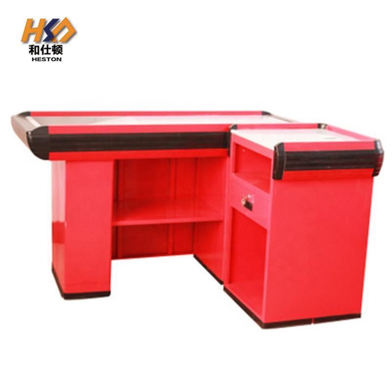 High Grade Money Counter Supermarket Cashier Counter Desk