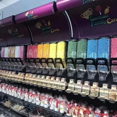 Plastic Bulk Food Dispenser for Candy Store