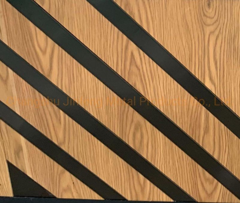 Supermarket Checkout Counter Wood Grain Metal Cashier Desk