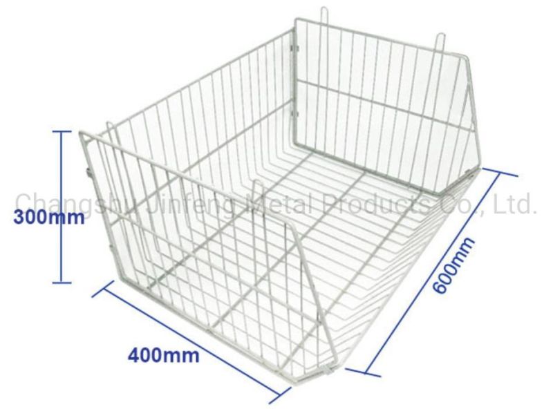 Detachable Metal Removable Storage Cage Supermarket Display Cage with Wheels