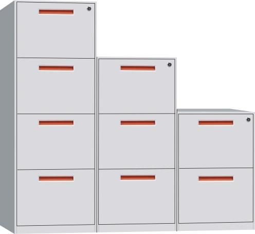 4 Drawer Modern Steel Filing Cabinet