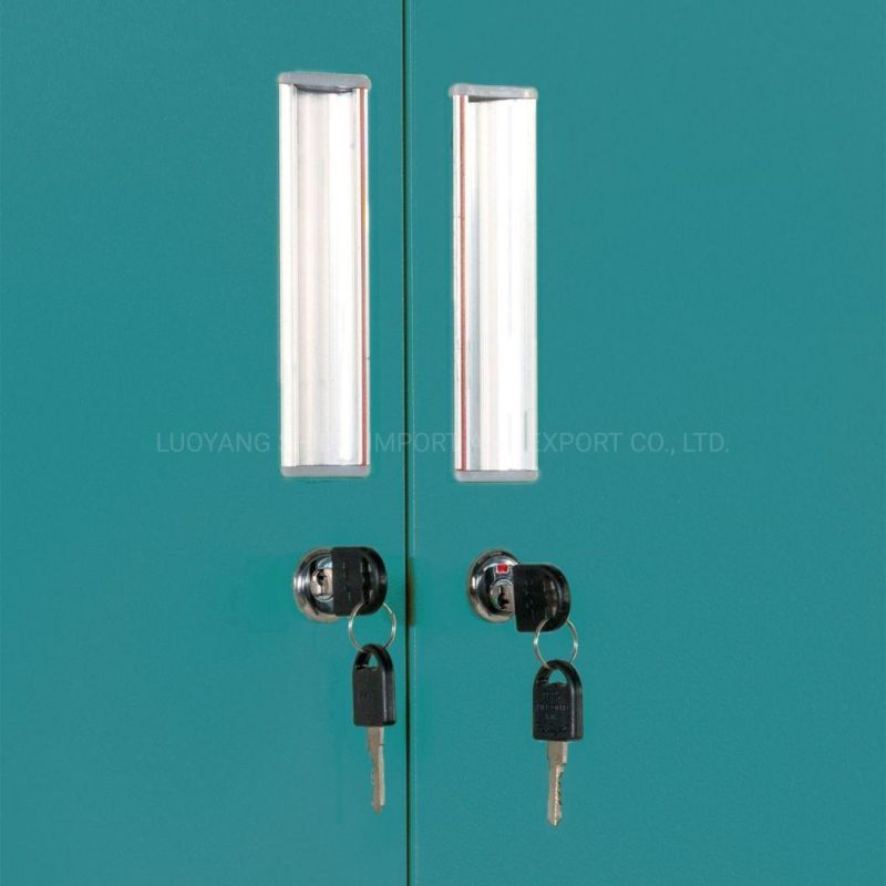 Custom 4 Doors Swing Door Employee Locker for Changing Room