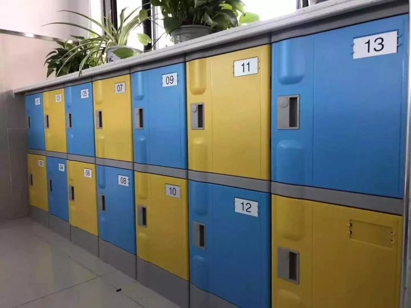 ABS School Library Dorm Plastic Locker/Engineering Plastic Locker