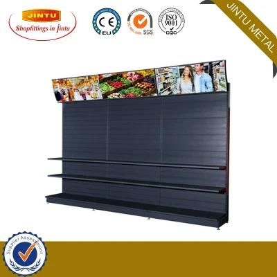 5 Layers Single-Side Gondola Supermarket Shelf, Shelf Signs for Supermarket