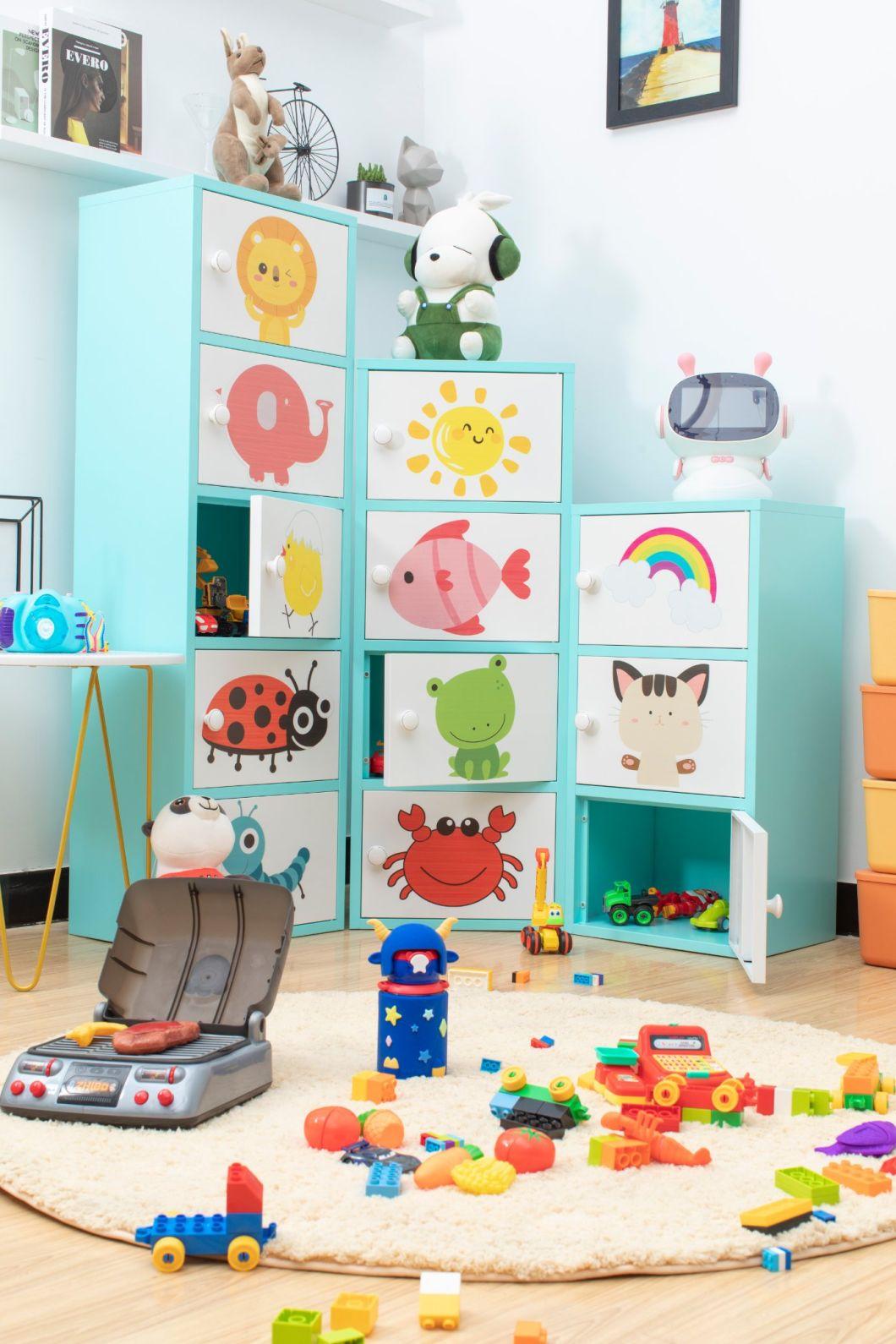 Kid Furniture Metal Storage Locker Cabinet