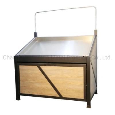 Fruits Rack Display Shelf Vegetable Rack with Stainless Steel Basin