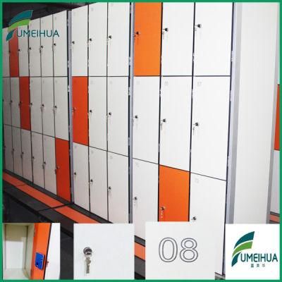 China Manufacturer HPL 4 Tier RFID Fitness Locker