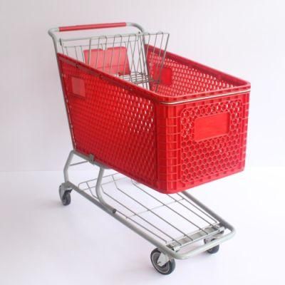 Supermarket Plastic Shopping Trolley