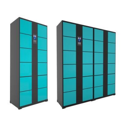 Smart Storage Locker by Fingerprint Bar Code Card Face Recognition