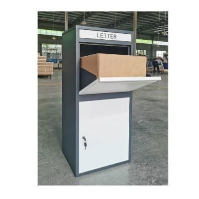 Fas-158 Germany Wholesale Tall Large Anti Theft Outdoor Smart Mailbox Metal Parcel Delivery Box