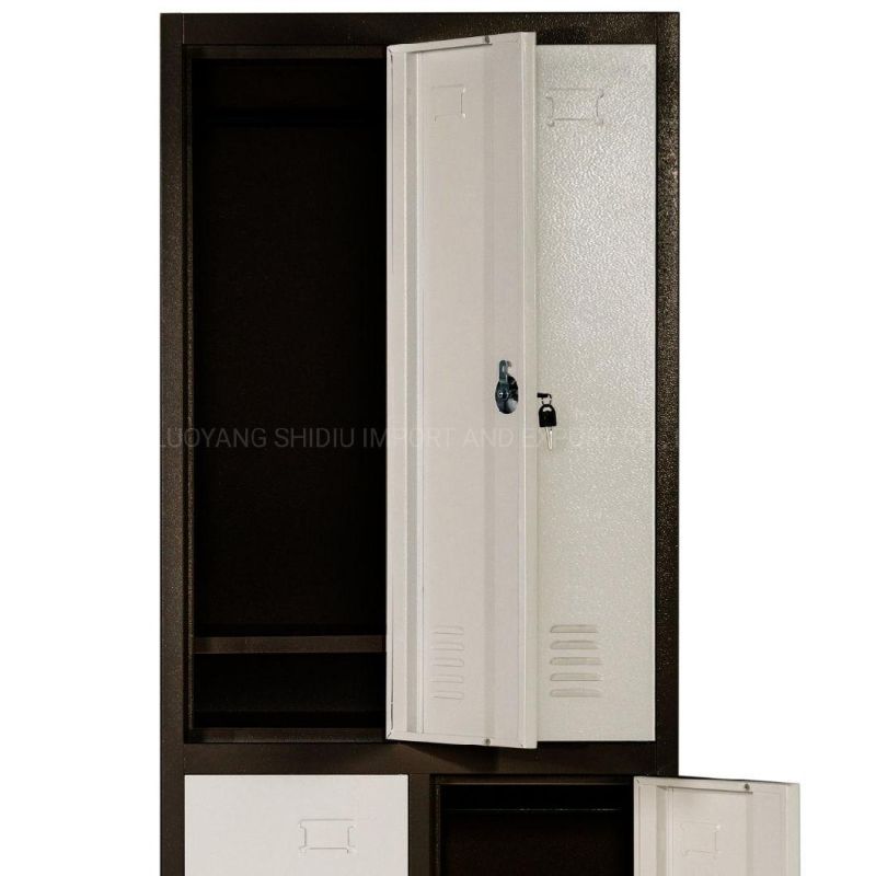 Mult Door 4 Compartment Uniform Lockers for Staff Room