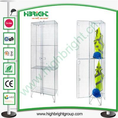 Workers Steel Wire Mesh Wardrobe Lockers