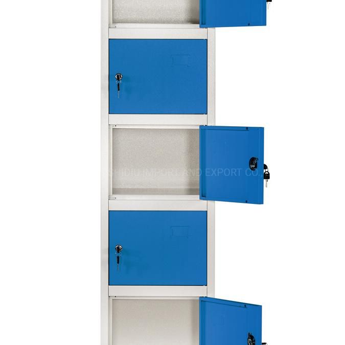 Metal Single 6 Doors School Lockers with Cam Lock