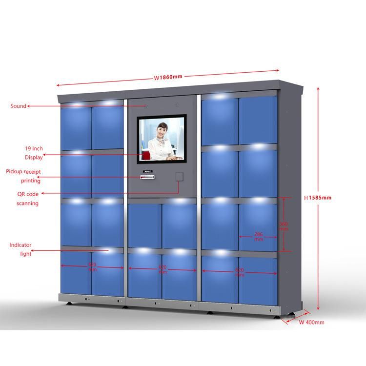 Densen Customized in-Depth Customization of Express Cabinets Sample Processing Drawings Design to Production Service