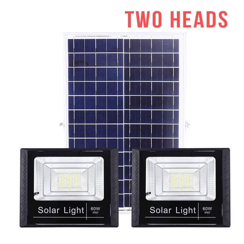 15W 25W 40W 60W 100W 200W Solar Flood Lights, Top Quality Garden Lighting, IP67 Square Waterproof L Flood Lampls