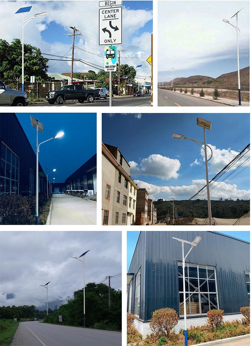 Integrated Garden IP65 Outdoor Lighting 40W 90W LED Solar Street Light Price