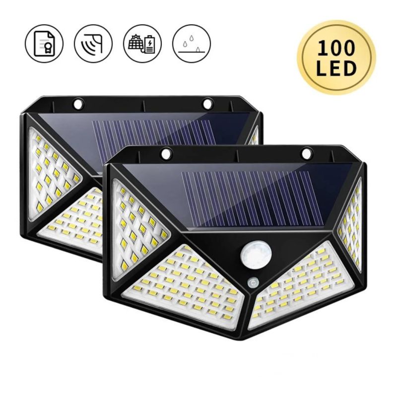 Powerful Solar Light Outdoor Motion Sensor Waterproof Garden LED Solar Lamp for Yard Path LED Wall Light