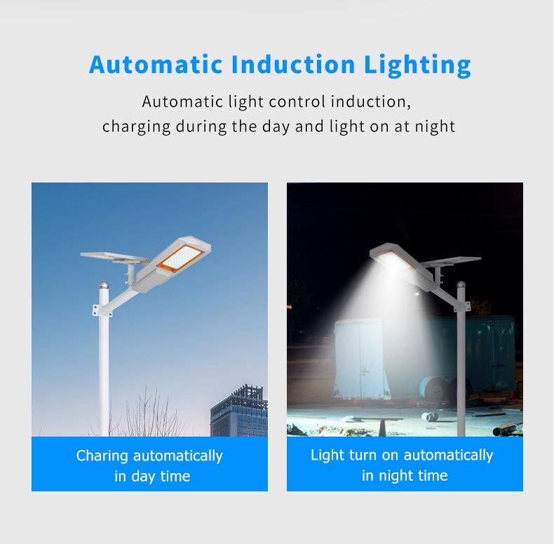 Powerful Bright 100W 200W 300W LED Solar Street Light Road