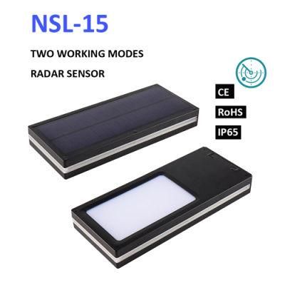 Nsl-15 All in One Integrated Solar Wall Light