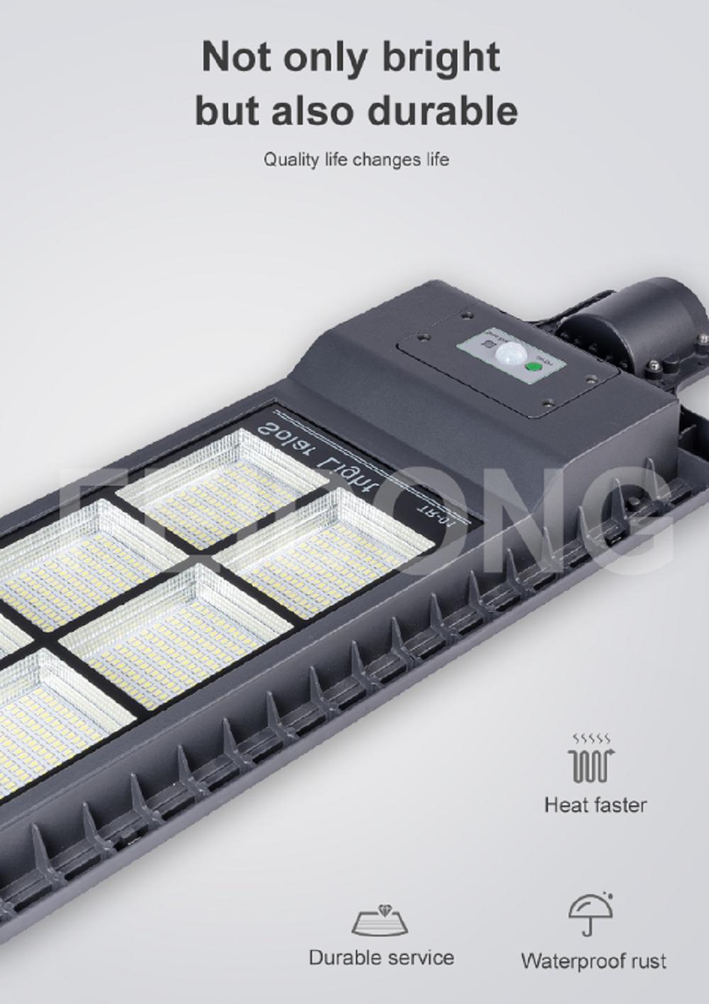 High Brightness Outdoor High Quality Waterproof IP65 Solar Street Light