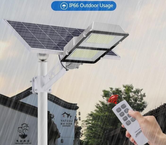 Solar Panel Integrated Motion Sensor High Brightness 180W Solar Street Lamp