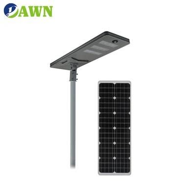 20-200 Watts All in One LED Solar Street Light Garden Lighting with Smart PIR Motion Sensor