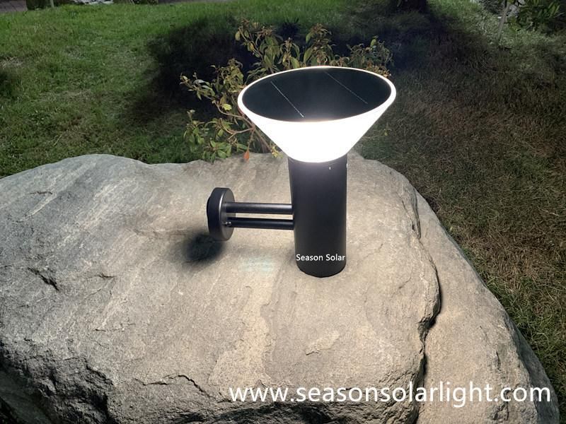 Remote Control 5W LED Solar Garden Light Solar Wall Lamp Solar Sensor Wall Light with LED Lamp