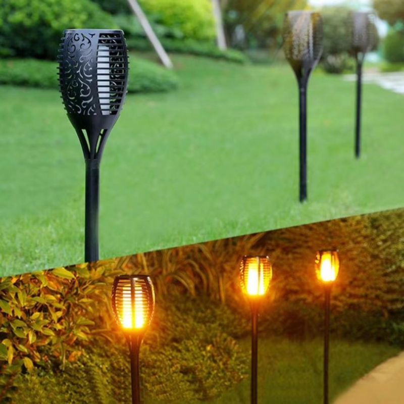 4 Pack Solar Pathway Lights Outdoor LED Solar Garden Lights Waterproof Solar Landscape Lights for Lawn Patio Yard Garden Walkway