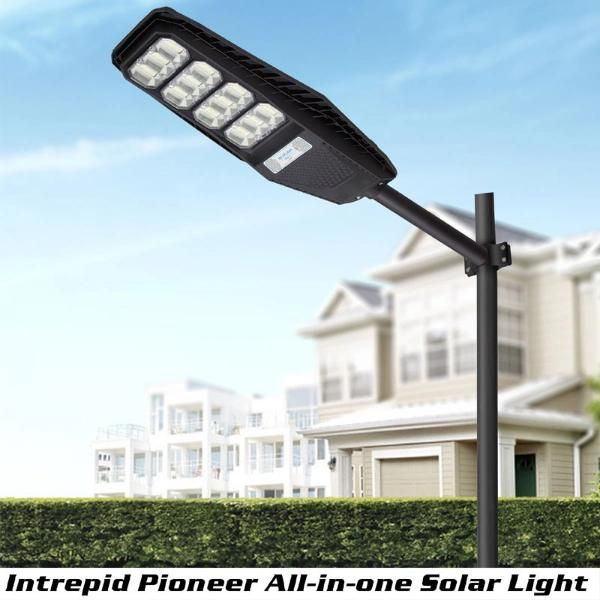 High Lumen High Working Efficiency Integrated All in One Solar LED Street Lamp with 100watt 200watt 300watt