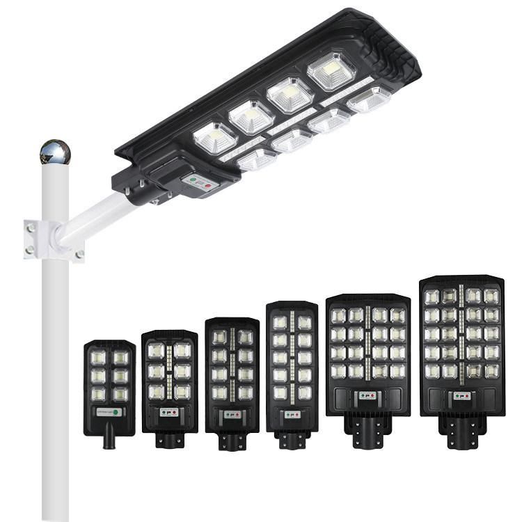 Yaye Hottest Sell All in One 100W Outdoor Using Solar LED Street Road Wall Garden Lamp with 2 Years Warranty/1000PCS Stock/ Remote Controller/Radar Sensor