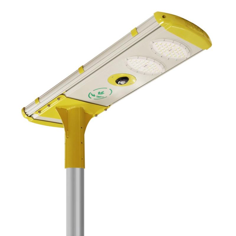 40W Integrated Lithium Battery LED All in One Outdoor Solar Street Lights with Sensor