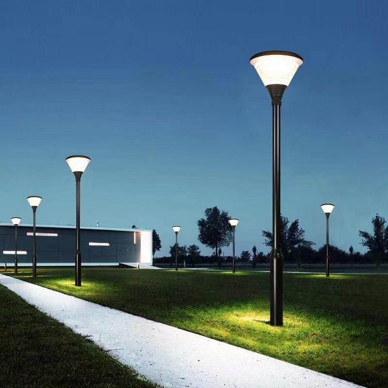 Outdoor Garden Lawn Landscape All in One with Pole Solar Street LED Light