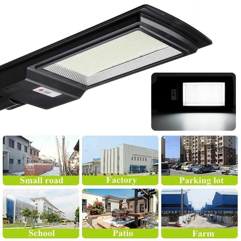 2000W/3500W LED Solar Street Light PIR Motion Sensor Outdoor Wall Lamp Remote