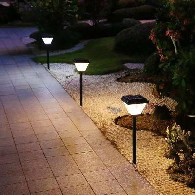 3W ABS Outdoor Solar Spike Assember Pole Small Shipping Size Garden Lawn Lights