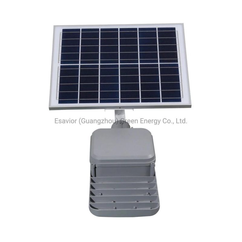 Esavior IP67 Rated Electrical Compartment 50W All in Two LED Solar Street Lights