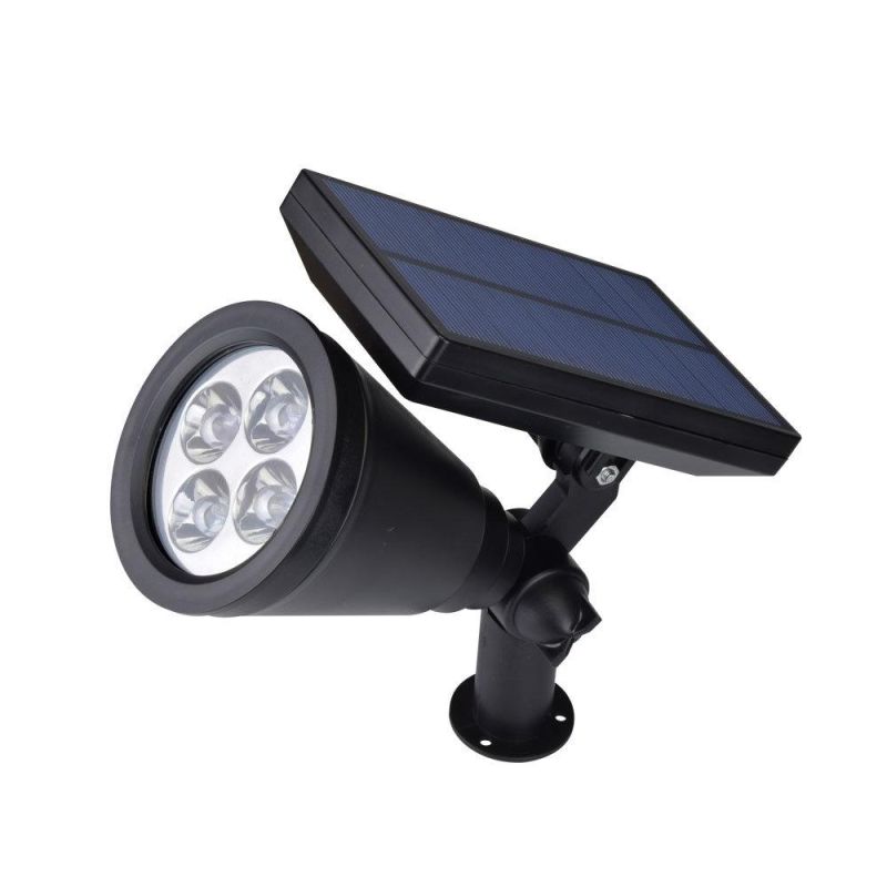 Nsl-04 4 LED Solar Lawn Light 200lm