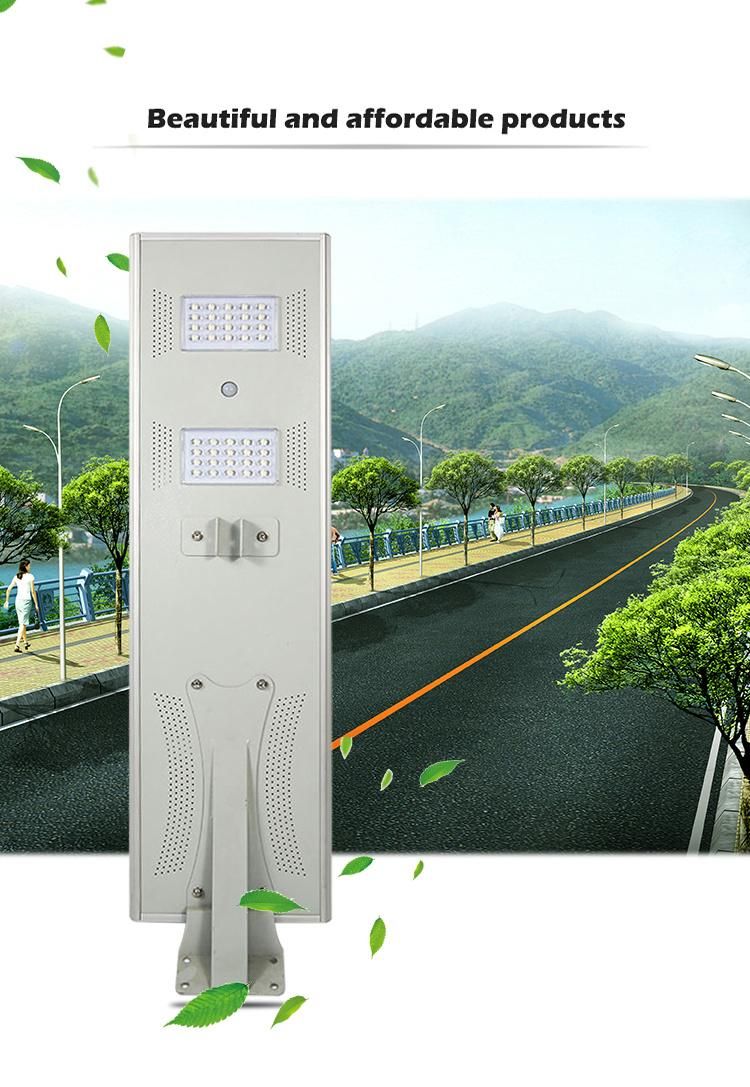 15W-100W Integrated COB LED All in One Solar Street Light