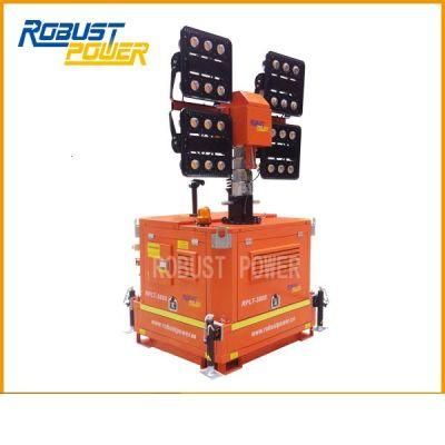 Trailer Mounted LED Light Tower