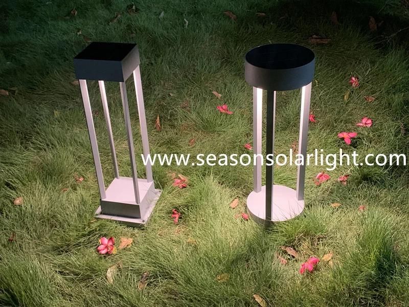 New Water-Proof LED Lighting Garden Decking Outdoor Solar Lawn Light with Warm + White LED Light