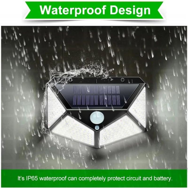 Powerful Solar Light Outdoor Motion Sensor Waterproof Garden LED Solar Lamp for Yard Path LED Wall Light