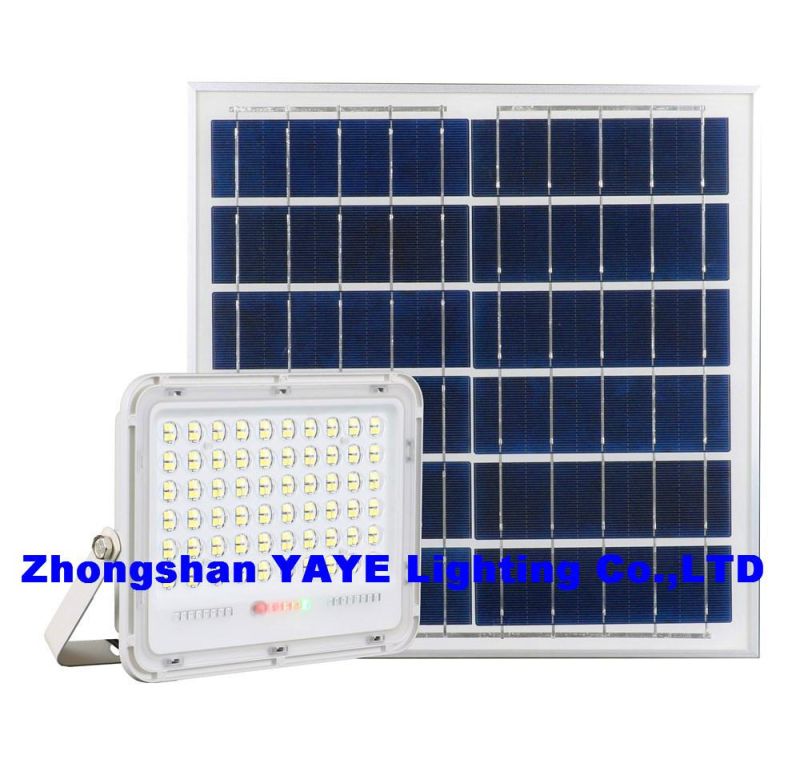 Yaye 2021 Hot Sell High Quality IP67 Solar LED Lighting Outdoor Waterproof Remote Control 250W Sensor LED Solar Flood Light Spotlight