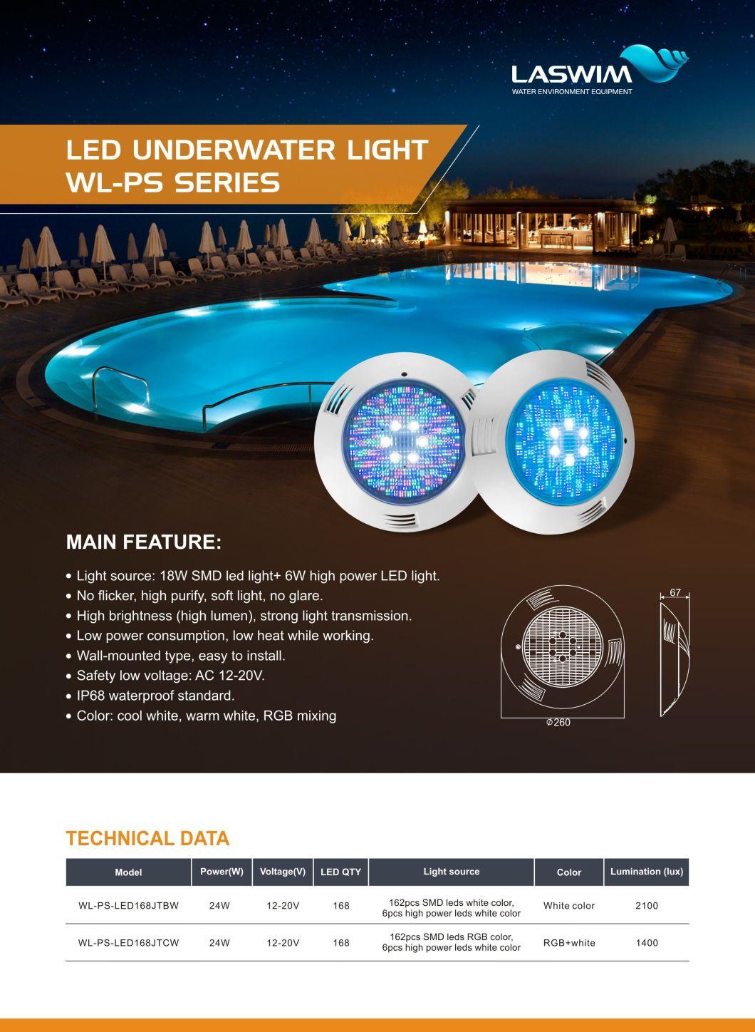 Hot Selling 24W Underwater Pool Light with High Quality