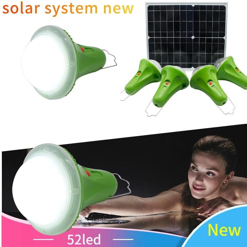 Portable 435lm Solar Powered Rechargeable LED Bulb Light Outdoor Solar Energy Lamp Lighting for Hiking Fishing Camping Tent Sre-99g-4