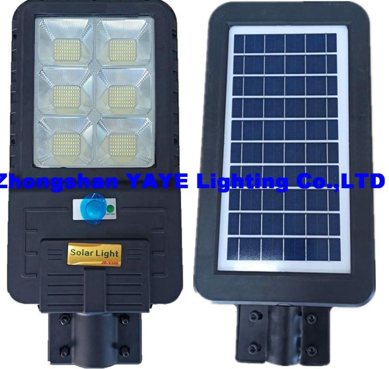 Yaye Hot Sell Low Price High Quality 300W All in One Solar LED Road Lamp/Solar LED Street Lamp with 3 Years Warranty/ Remote Controller/1000PCS Stock/Sensor