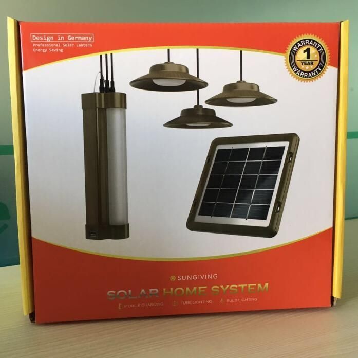 Home Use Low Cost 4W Solar Lighting Kit System