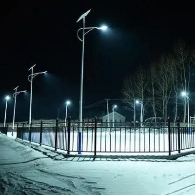 Lithium Battery Solar Street Light Lighter 10m Pole with 100W LED Power