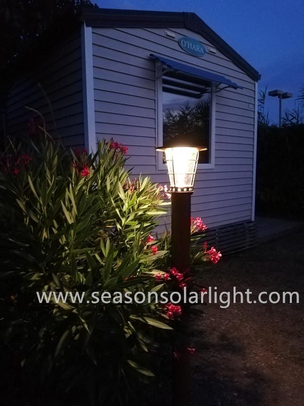 Factory LED Lighting Decorative Night Lamps Outdoor LED Solar Garden Lamp for Park Villa Lighting