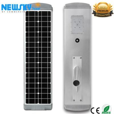 Nk-150W MPPT Controller 100W 120W 150W Solar Panel Street Light with LiFePO4 Battery